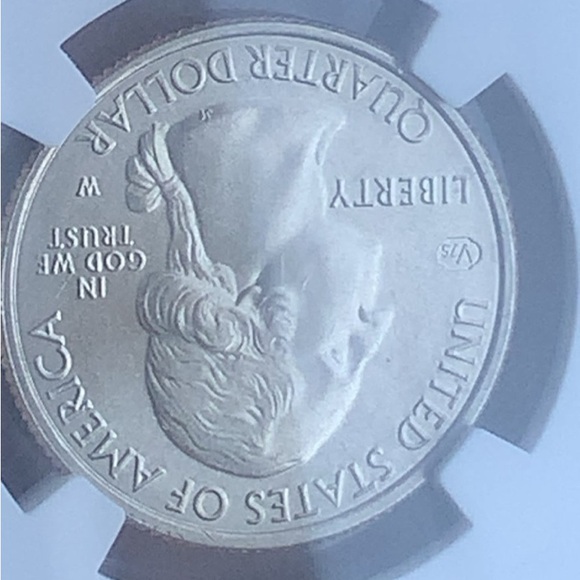 (4) 2020-West Point Quarters - Wquarter Graded 65-66 - Picture 10 of 10